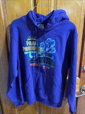 Jerzees Purple Phoenix Phunfest 2014 Zip-Up Hoodie